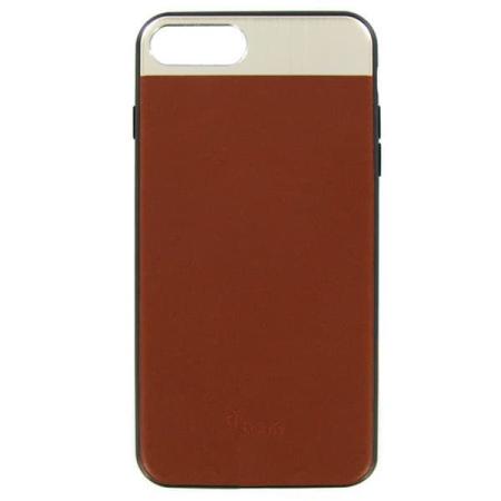 Чехол бампер кожанный Dotfes для iPhone 7/8 (Brown) Чехол бампер кожанный Dotfes для iPhone 7/8 (Brown)