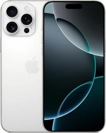 Смартфон Apple iPhone 16 Pro 512GB, White Titanium (белый)