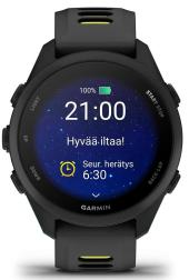 Смарт-часы Garmin Forerunner 170, черный и черно-ярко-желтый ремешок (010-03920-00)