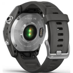 Garmin Fenix 7s Silver With / Graphite Band 