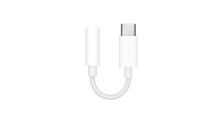 Адаптер Apple Type-C - mini jack 3.5 (MU7E2ZM/A), белый