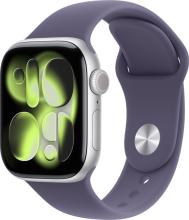 Apple Watch Series 11 46mm Silver Aluminum Case with Sport Band Fog