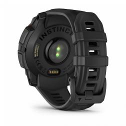 Умные часы Garmin Instinct 3 45mm Solar, черный с черным ремешком (010-02934-40)