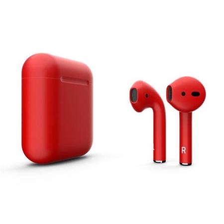 Apple AirPods (New Red) наушники в зарядном футляре Apple AirPods (New Red) наушники в зарядном футляре