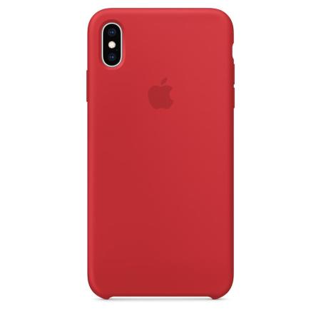 Силиконовый чехол для iPhone XS Max, цвет «продукт ред» Силиконовый чехол для iPhone XS Max, цвет «продукт ред»