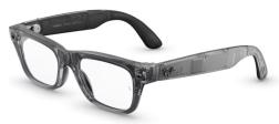 Умные очки Meta Ray-Ban Blayzer Optics Gen2 RW7001, S50 Matte Transparent Ice Grey