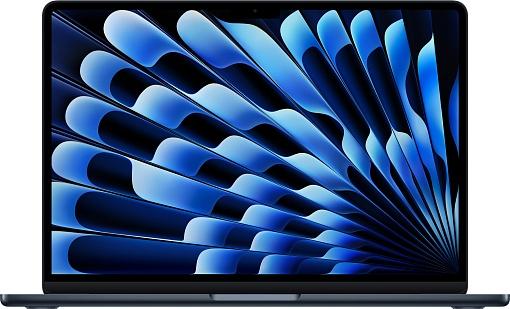 Ноутбук Apple MacBook Air 15 (M4, 10C CPU/10C GPU, 2025), 16 ГБ, 512 ГБ SSD, Midnight (MW1M3)