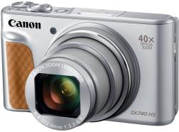 Компактный фотоаппарат Canon PowerShot SX740 HS, серебристый