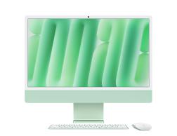 Моноблок Apple iMac 24 Retina 4,5K (M4, 10C CPU/10C GPU, 2024), 16 Гб, 256 Гб SSD, зеленый (MWUY3)