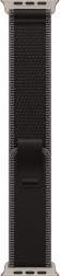 Apple Watch Ultra 3 (2025) 49mm Natural Titanium Case with Black/Charcoal Trail Loop (M/L)
